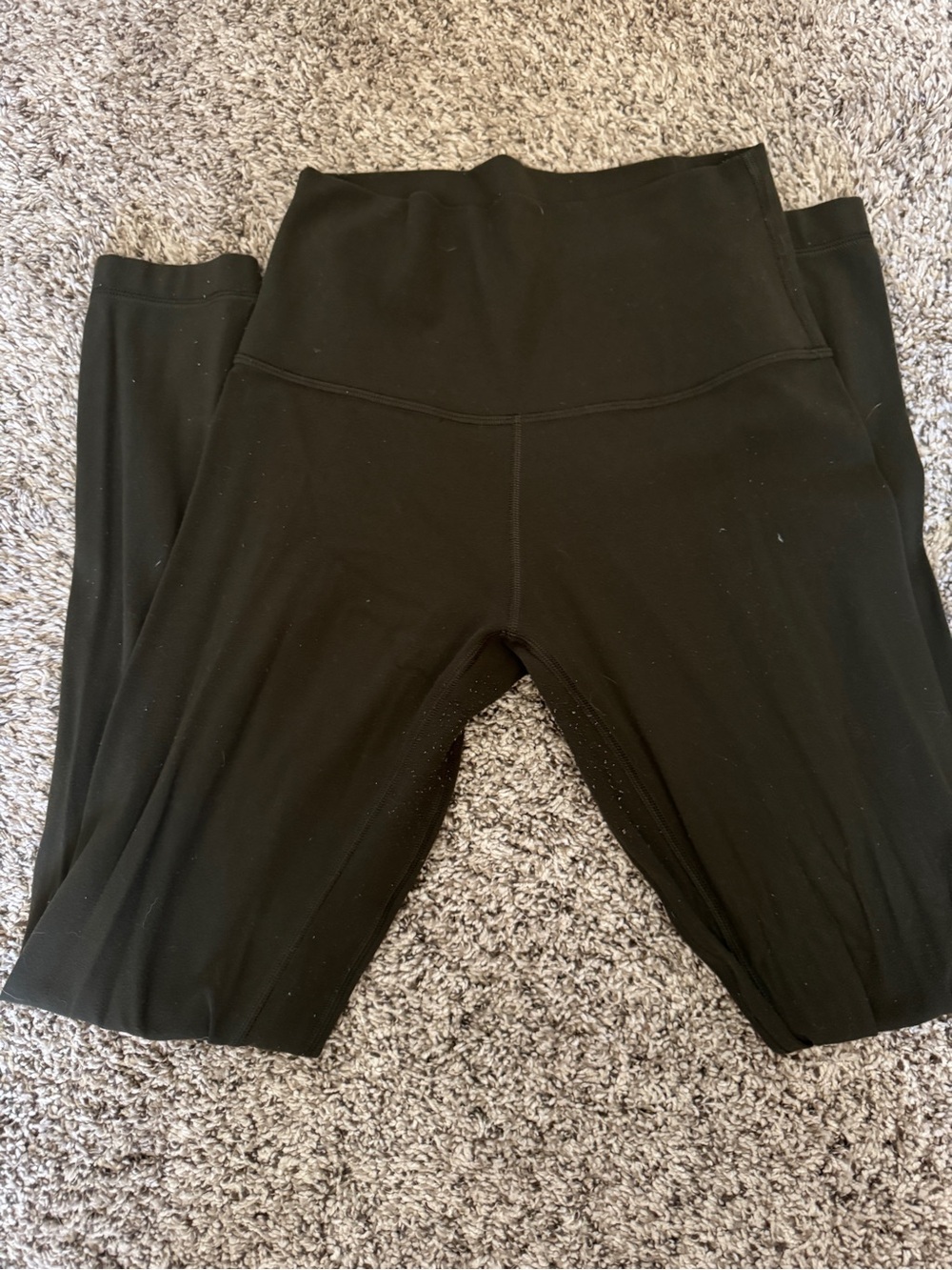 lululemon athletica Kids Black High-Waist Performance Leggings
